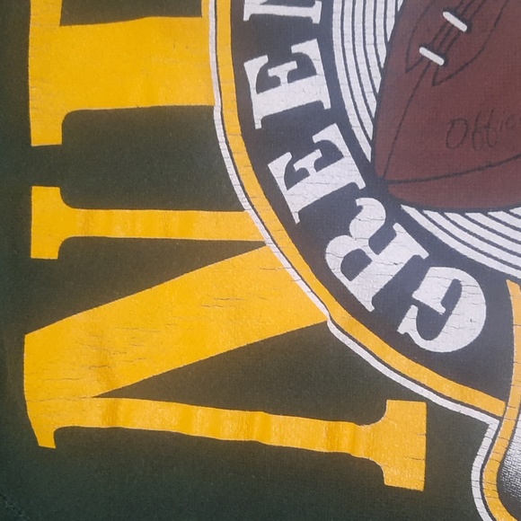 Vintage Green Bay Packers NFL sweatshirt size large - Picture 4 of 8